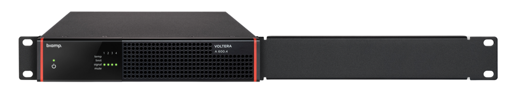 Biamp Voltera A 600.4 Four-channel, 600-watt analog amplifier