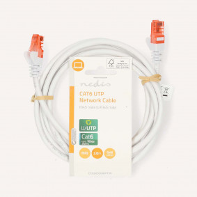 Nedis CCGL85200WT20 Cat6 U/UTP kabel 2.0 m