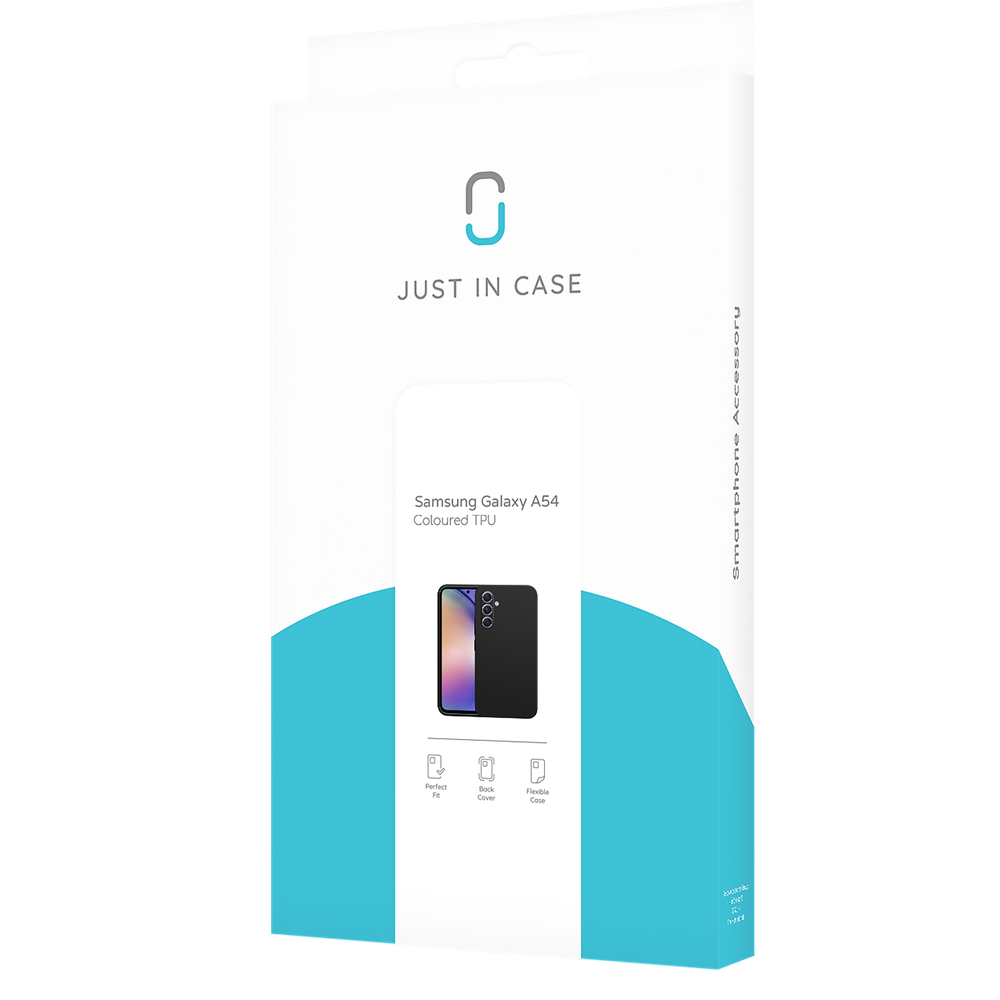 Just in Case 8111388 Premium Liquid Color TPU Case Samsung Galaxy A54 Zwart
