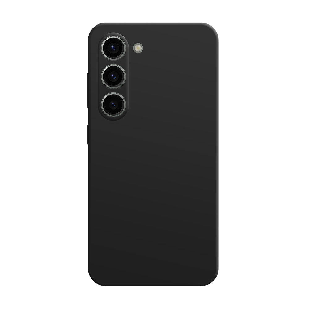 Just in Case 8111401 Premium Liquid Color TPU Case Samsung Galaxy S23 Zwart