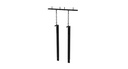 GeroScreen AS955CEL - Hanging Ceiling Mount for Window Displays 