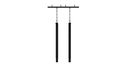 GeroScreen AS955CEL - Hanging Ceiling Mount for Window Displays 