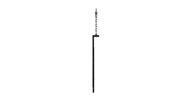 GeroScreen AS955CEL - Hanging Ceiling Mount for Window Displays 
