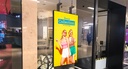 GeroScreen AS955CEL - Hanging Ceiling Mount for Window Displays 