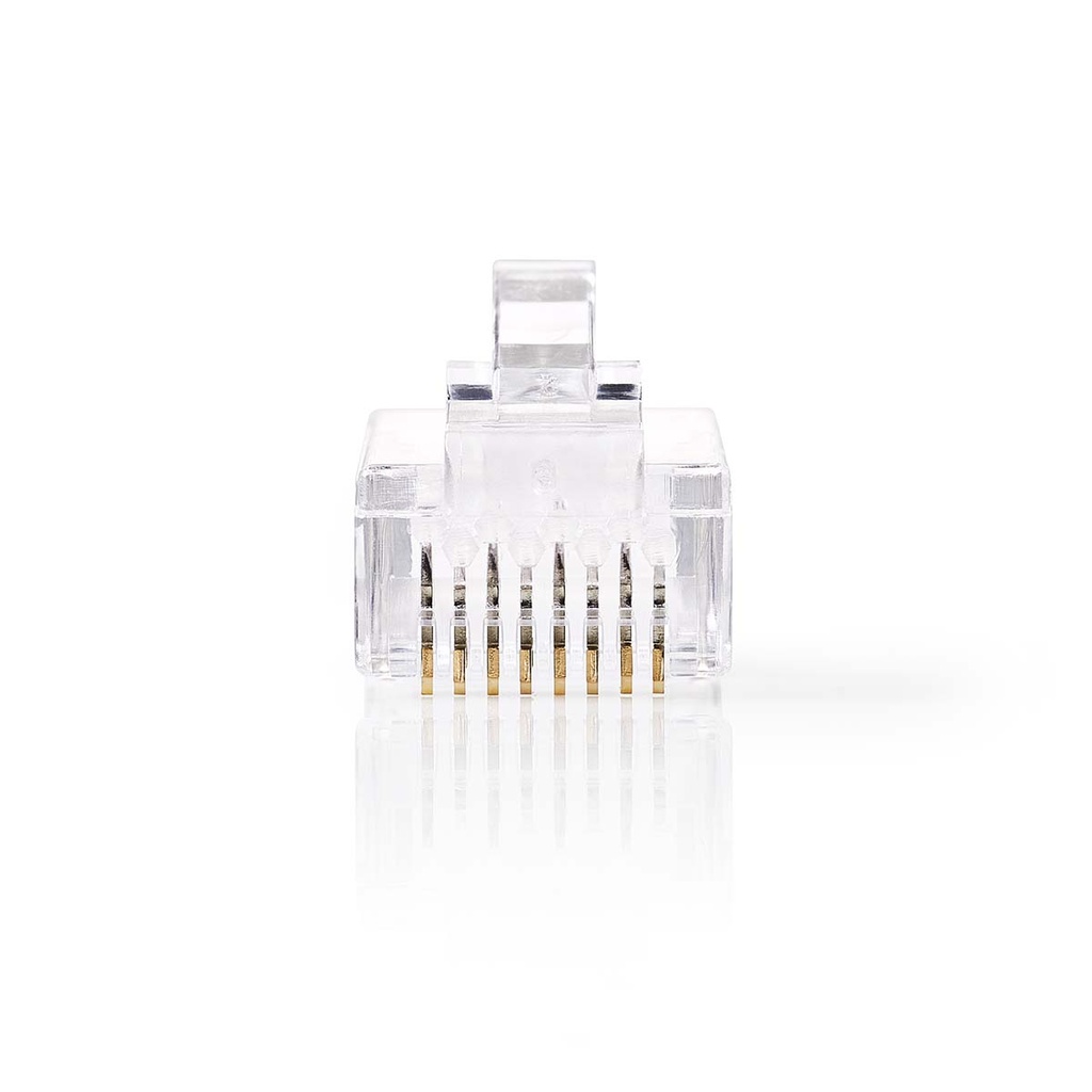 Nedis RJ45 Connector Cat6 U/UTP 10Pcs - CCGB89305TP