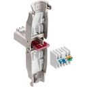 Connectique RJ45, sans outils TRU COMPONENTS CAT 6 1610347 RJ45 mâle, droit 1 pc(s)