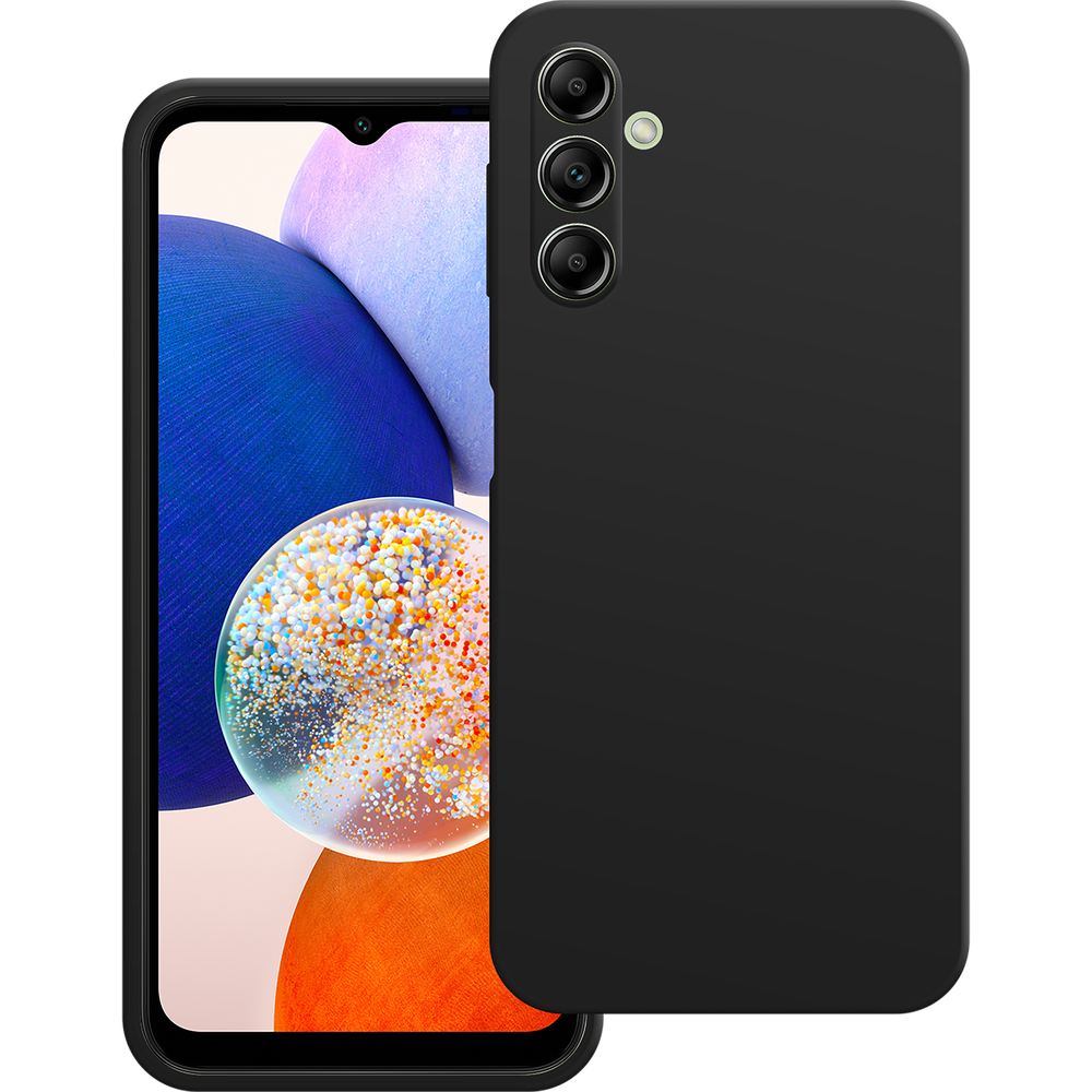 Just in Case 8111302 Samsung Galaxy A14 4G/5G Premium Liquid Color TPU Case Zwart