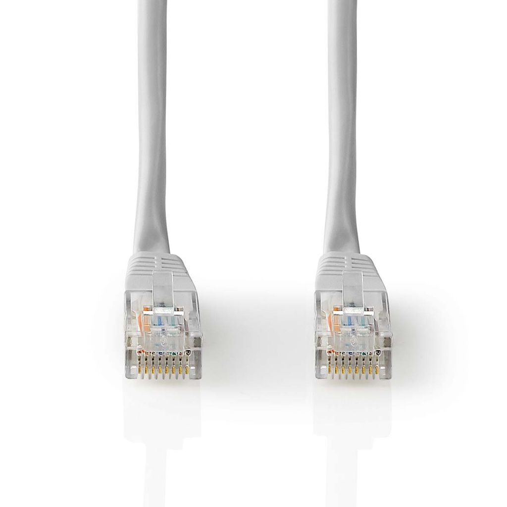 Nedis CCGL85101GY10 CAT5e Netwerkkabel U/UTP 1m Wit