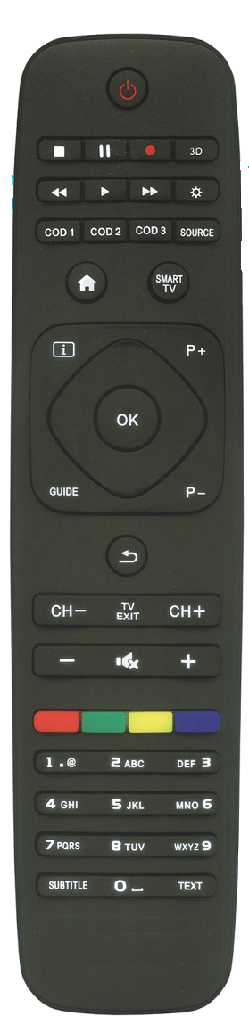 Cavus CRC4 TV Afstandsbediening voor Philips