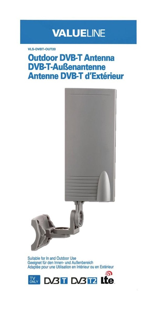 Valueline VLS-DVBT-OUT20 Buitenantenne grijs
