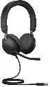 Jabra Evolve2 40 Bekabelde Headset USB-A UC Stereo Zwart