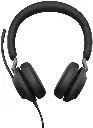 Jabra Evolve2 40 Bekabelde Headset USB-A UC Stereo Zwart