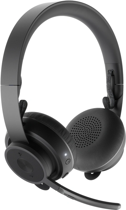 Logitech 981-000806 UC Zone Wireless Plus Draadloze Headset Zwart