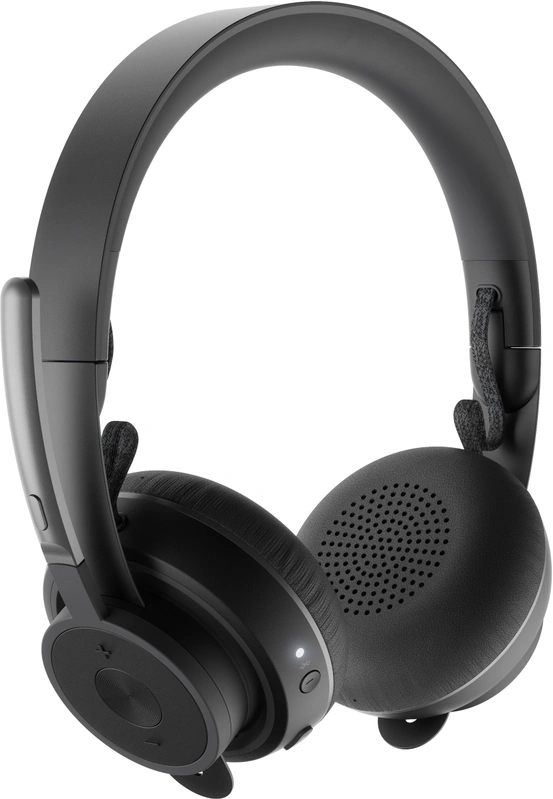 Logitech 981-000806 UC Zone Wireless Plus Draadloze Headset Zwart