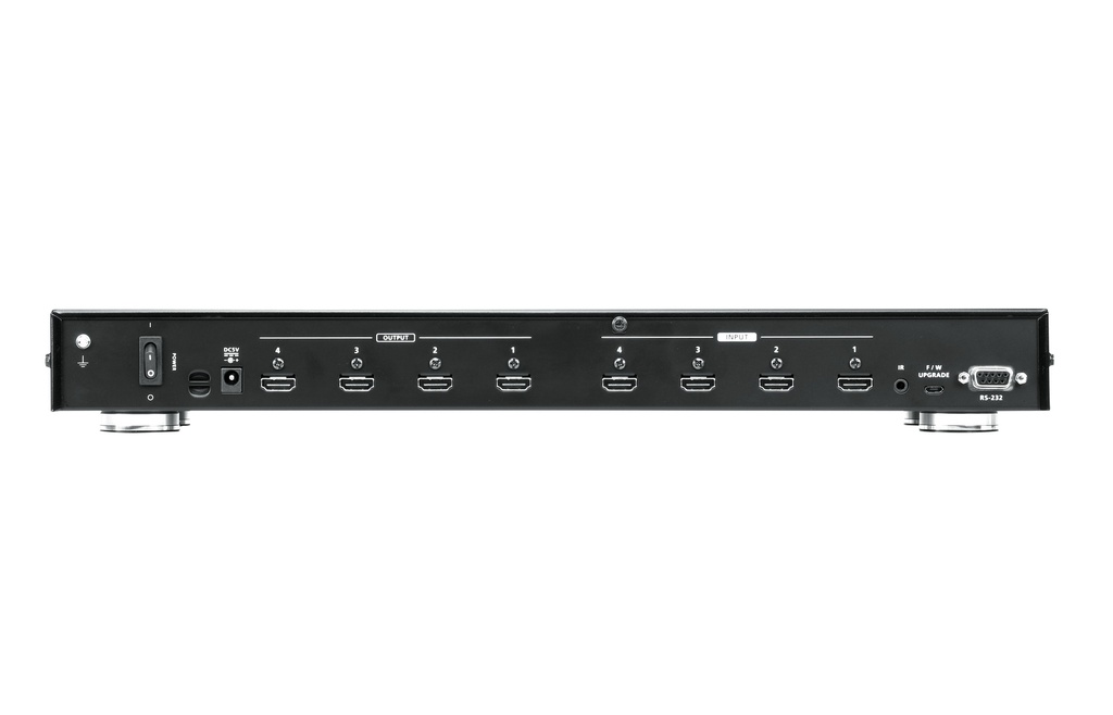 Aten VM0404HA  4x4 4K HDMI Matrixschakelaar Zwart