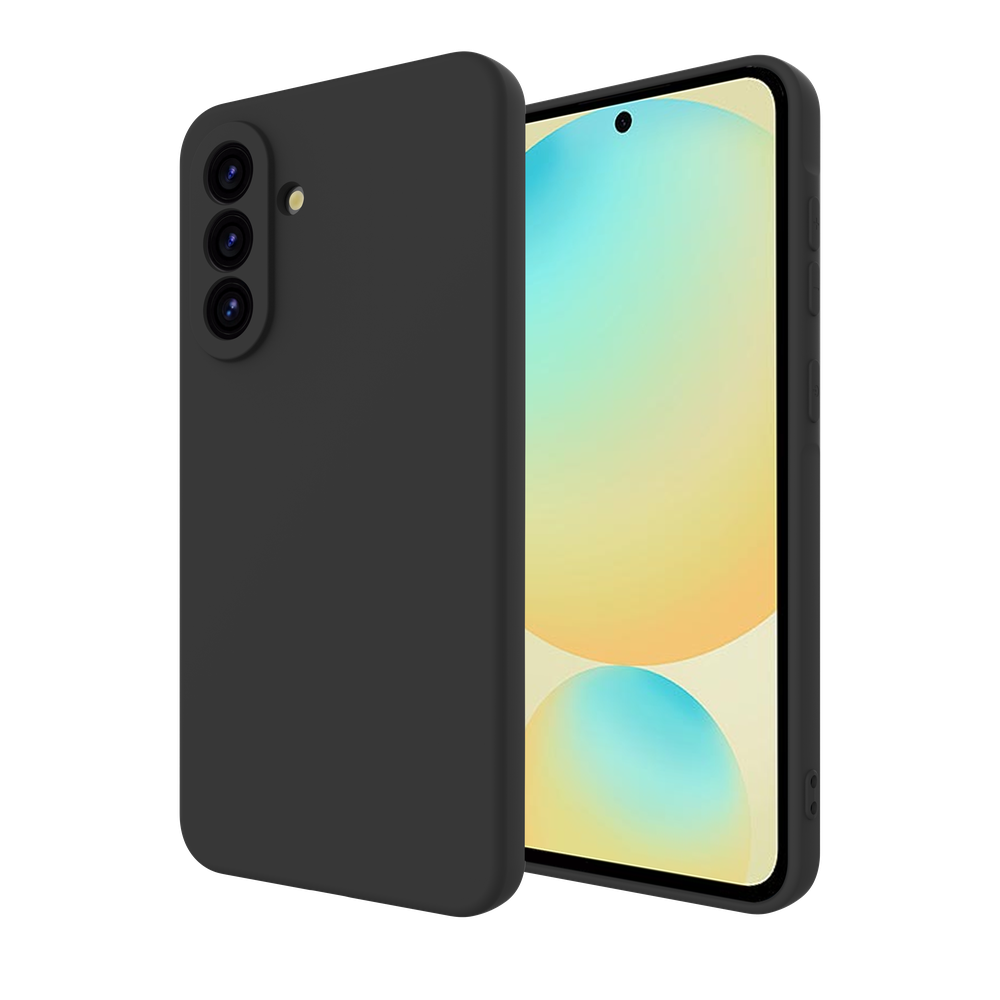 Just in Case 8505071 Premium Liquid Color TPU-hoesje Samsung Galaxy A26 Zwart