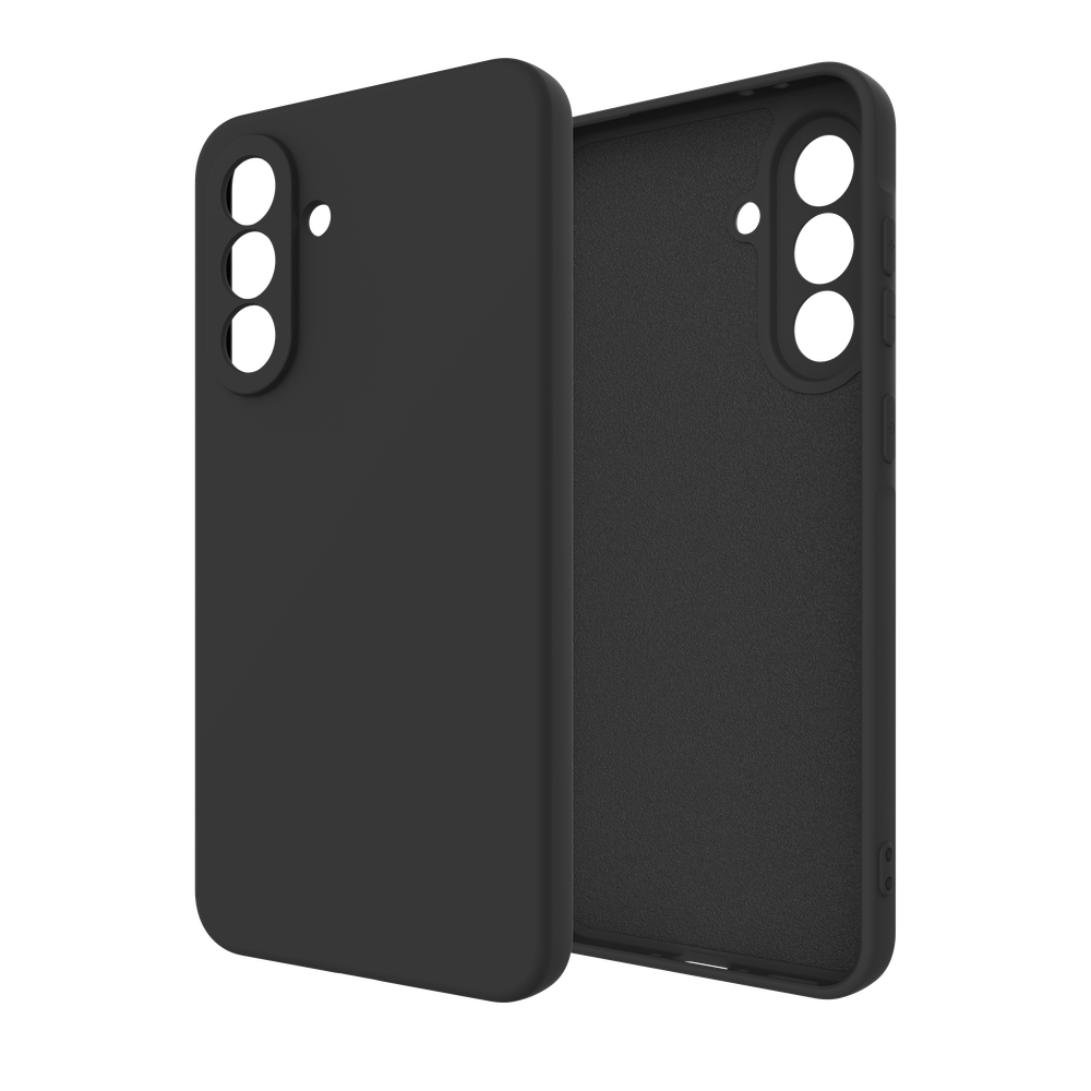 Just in Case 8502964 Premium Liquid Color TPU-hoesje Samsung Galaxy A56 Zwart