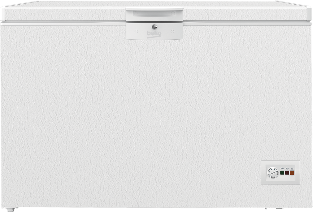 Congélateur coffre Beko HSM37540 360 l 129 cm 251 kWh/an Blanc