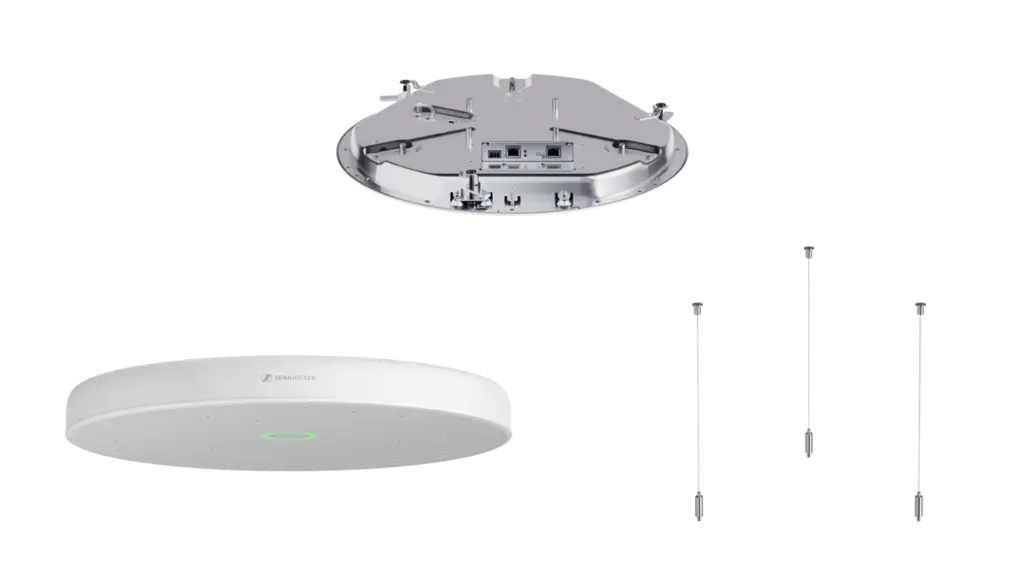 Kit microphone de plafond Sennheiser TeamConnect Ceiling Medium S-W 700294, blanc