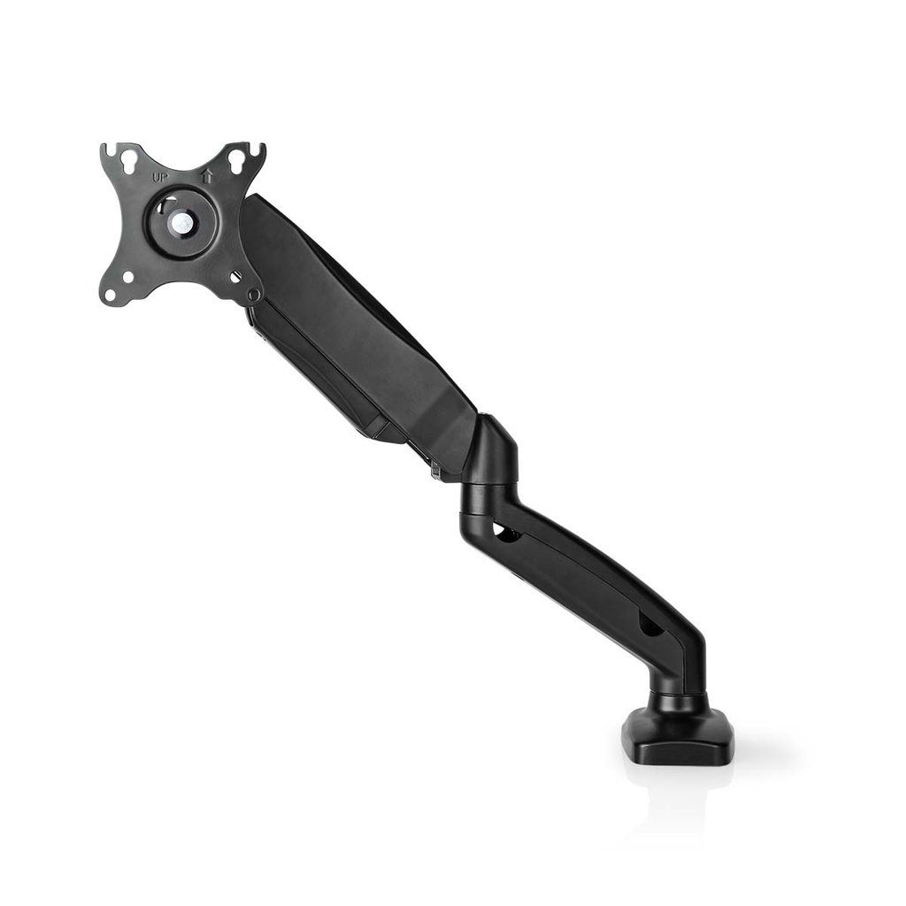 Nedis MMSISGS110BK Support d'écran à ressort à gaz 15 - 32" pivotant et inclinable Noir
