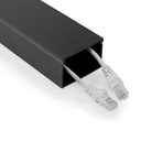 Nedis CMDT6040BK110 Cable duct 40mm Maximum diameter 1.1m Black