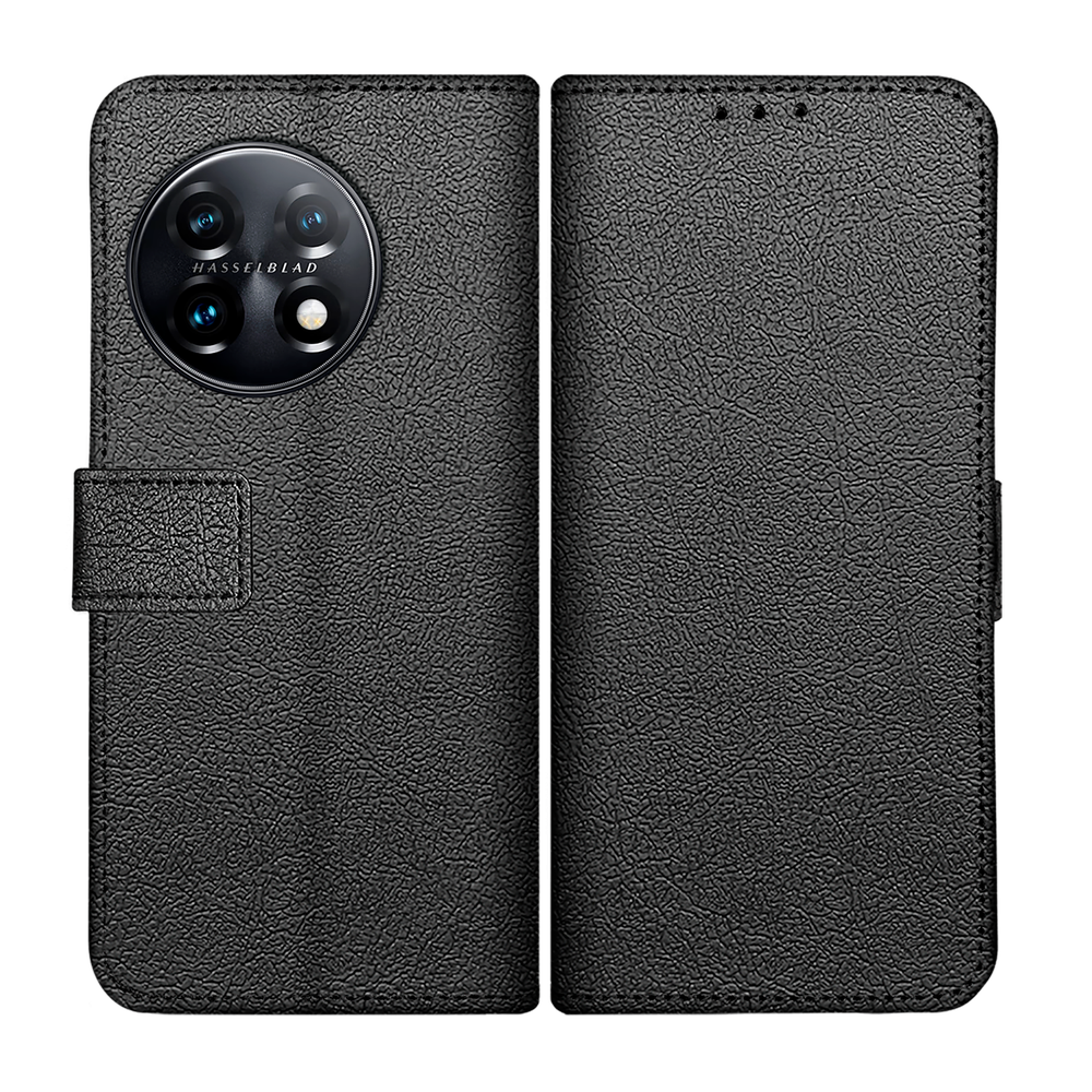 Just in Case 8049223 Classic Wallet Case OnePlus 11 Zwart