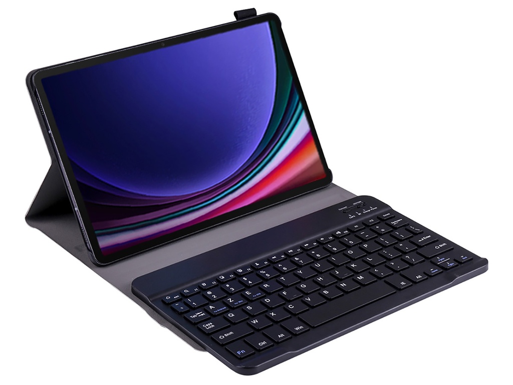 Just in Case Samsung Galaxy Tab S9/S9 FE Bluetooth Keyboard Cover Azerty - 8281784