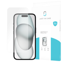 Just in Case 8129772 Screenprotector iPhone 15 Tempered Glass