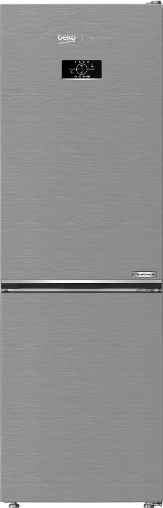 Beko B5RCNE3651HXB Koel/Vries-Combi 187cm 316l 198 kWh/jaar Grijs