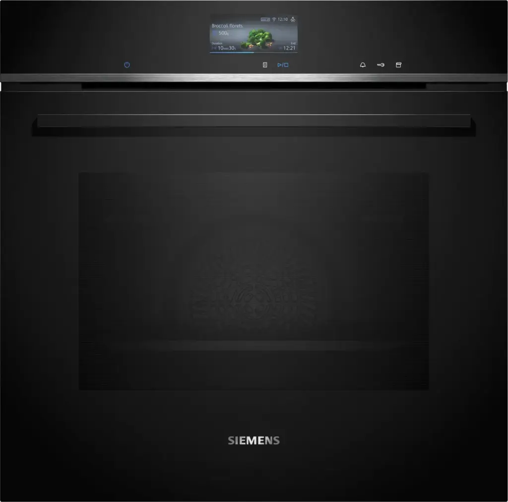 Siemens HS736G1B1 IQ700 inbouwstoomoven 60x60cm 71l Zwart