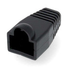 Nedis CCGB89900BK Strain relief RJ45 PVC Black 10 Pieces