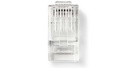 Nedis RJ45 Connector Cat6 U/UTP 10Pcs - CCGB89305TP