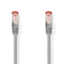 Nedis CCGB85221GY05 CAT6 Network Cable RJ45 S/FTP 50cm Indoor LSZH Gray