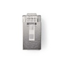 Nedis CCGB89307ME RJ45-Connector Stranded STP CAT6 Verguld 10 Stuks Transparant 