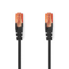 Câble réseau Nedis CCGL85200BK100 CAT6 RJ45 U/UTP 10 m Noir