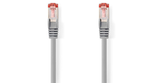 Nedis CCGL85221GY150 CAT6 Netwerkkabel S/FTP 15m Grijs