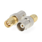 Nedis CSGB02961GD SMA Adapter Gold Plated 50Ohm Gold 2 Pieces