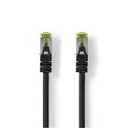 Nedis CCGL85420BK05 CAT7 Network Cable S/FTP RJ45 50cm LSZH Black