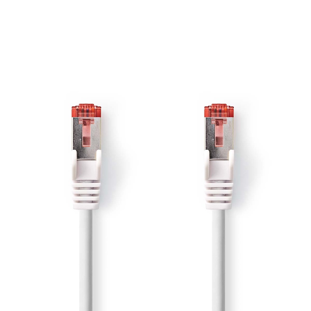 Câble réseau Nedis CCGL85221WT150 CAT6 S/FTP 15 m Blanc