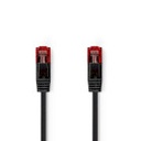 Nedis CCGL85215BK20 CAT6 Network Cable RJ45 U/UTP 2m Flat Black