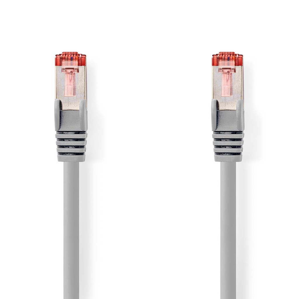 Nedis CCGL85221GY015 CAT6 Network Cable S/FTP 0.15m Grey