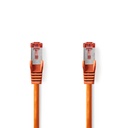 Nedis CCGL85221OG05 CAT6 Network Cable S/FTP 0.5m Orange