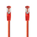 Nedis CCGL85221RD025 CAT6 Network Cable S/FTP 0.25m Red
