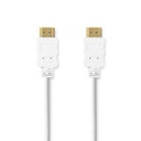 Nedis CVGB34000WT20 ​​HDMI 1.4-Kabel met Ethernet 4K@30Hz ARC 10.2Gbps 2m Wit