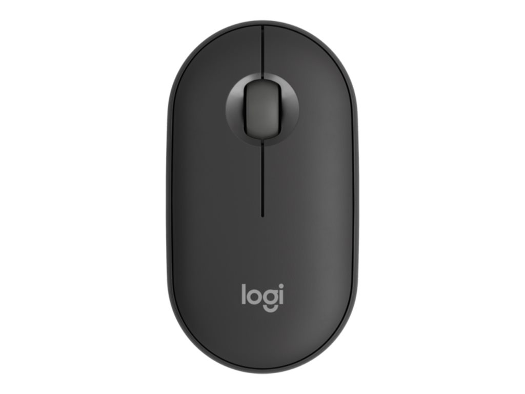 Logitech 910-007015 Pebble Wireless Mouse M350S Bluetooth 5.2 Black