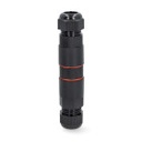 Coupleur réseau extérieur Nedis CCGB89850BK CAT6 blindé RJ45 noir