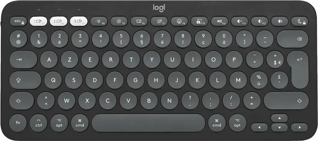 Logitech Pebble Keys 2 K380s Wireless Keyboard Bluetooth Black