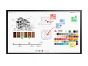 Sharp/NEC M862 IGB Professioneel Touchscreen 85" 4K 500nits 24/7 Zwart