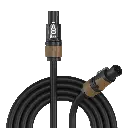 Procab PRA522/5 2-polige speakON-kabel HighFlex 5m Zwart