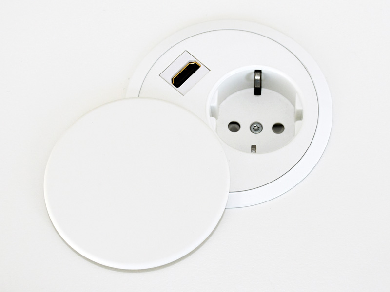 A&H Meyer Netbox Point - HDMI + USB-A + Power